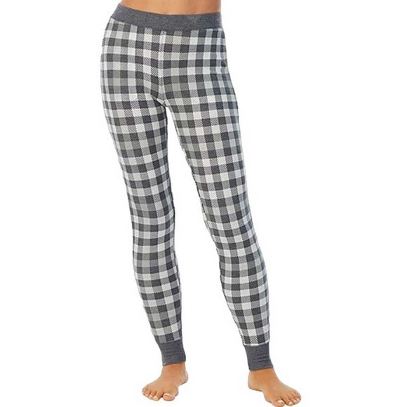Cuddl Duds Stretch Thermal Leggings with Pockets LARGE (6767) - Picture 1 of 6